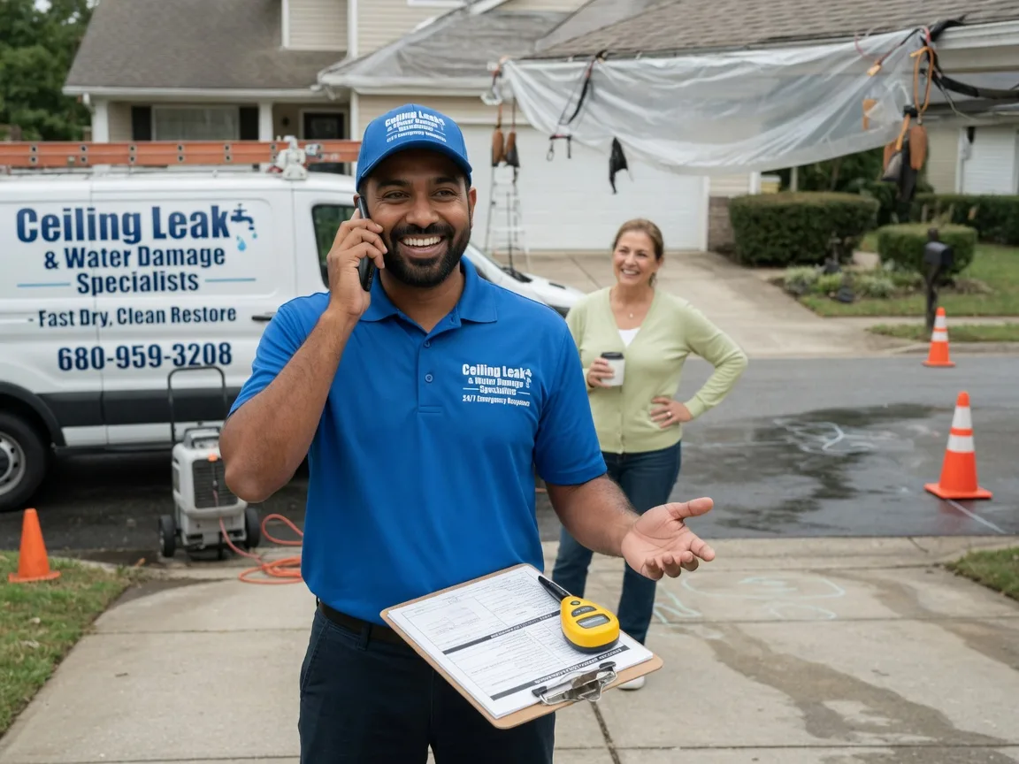 Ceiling Leak Cleanup East Liverpool, OH FAQs